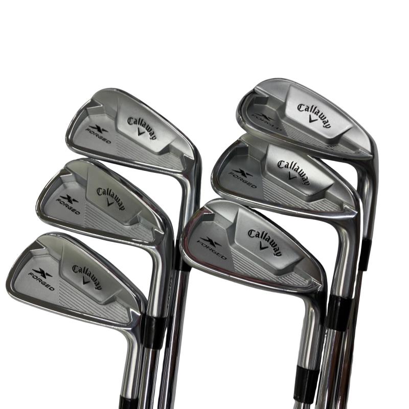 【中古】 キャロウェイ X FORGED STAR(2021) 6S アイアンセット IR リシャフト (フレックスその他) メンズ 男性用 右利き 右用 Cランク ゴルフクラブ
