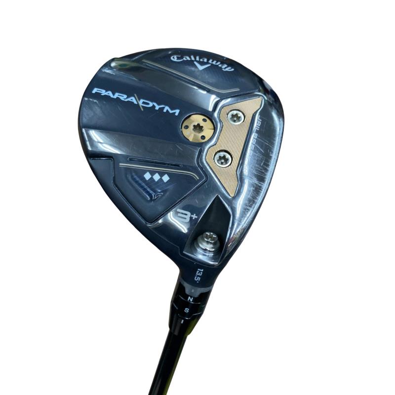 【中古】 キャロウェイ PARADYM ◆◆◆ 3W+ USA フェアウェイウッド FW 純正特注シャフト (フレックスX) メンズ 男性用 右利き 右用 Cランク ゴルフクラブ|ゴルフパートナー 中古クラブ店
