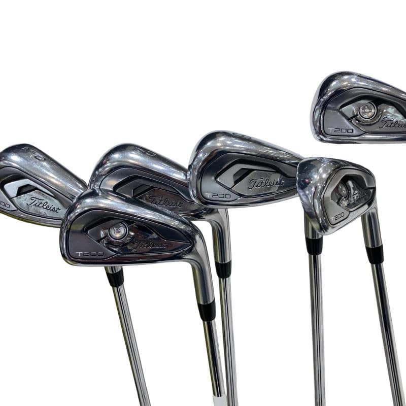 【中古】 タイトリスト Titleist T200 5S アイアンセット IR NS PRO 950GH neo (フレックスS) メンズ 男性用 右利き 右用 Cランク ゴルフクラブ