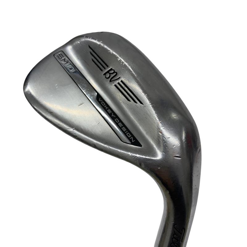 【中古】 タイトリスト VOKEY SPIN MILLED SM10 ツアークロム 56°/12°D ウェッジ WG 純正特注シャフト (フレックスS) メンズ 男性用 右利き 右用 Cランク ゴルフクラブ