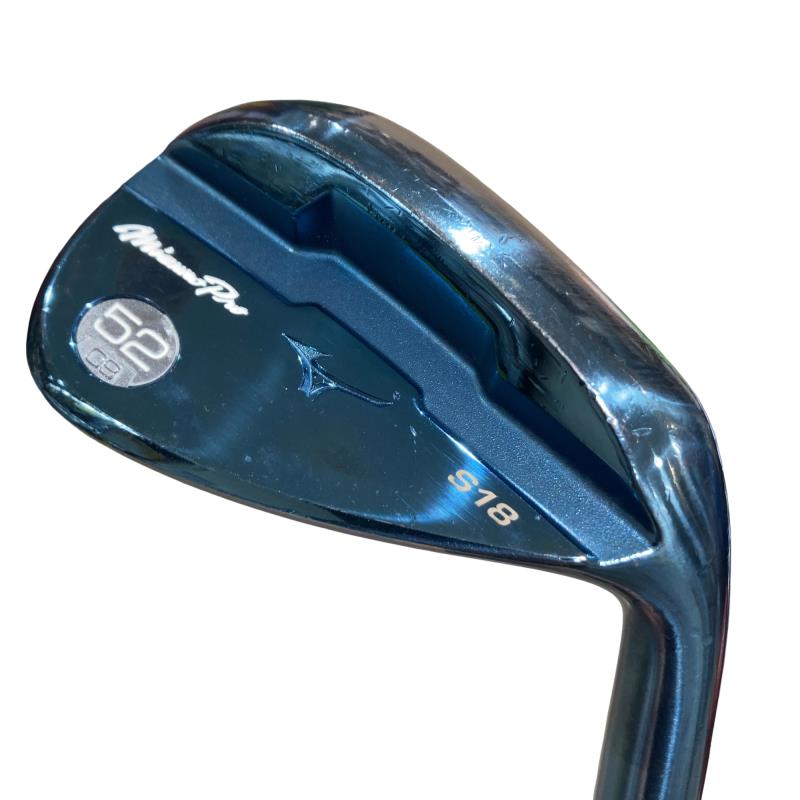 【中古】 ミズノ Mizuno Pro S18(青み) 52°/09° ウェッジ WG Dynamic Gold 120 (フレックスX) メンズ 成人男性用 右利き 右用 C序列付ける ゴルフ野球クラブ