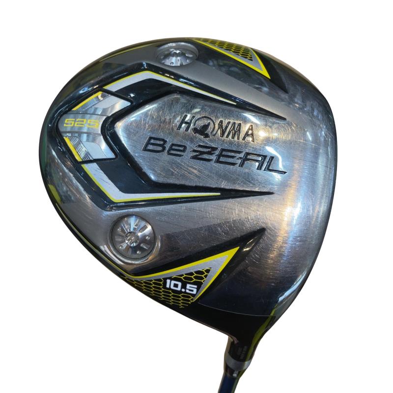【中古】 本間ゴルフ Be ZEAL 525 10.5° ドライバー DR 純正特注シャフト (フレックスS) メンズ 男性用 右利き 右用 Cランク ゴルフクラブ