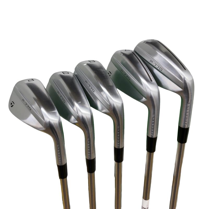 【中古】 テーラーメイド Taylor Made P・770(2024) 5S アイアンセット IR 純正特注シャフト (フレックスS) メンズ 男性用 右利き 右用 Cランク ゴルフクラブ