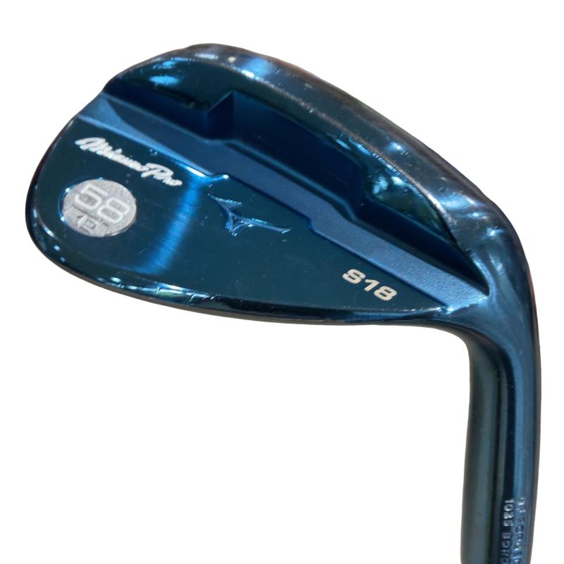 【中古】 ミズノ Mizuno Pro S18(青み) 58°/08° ウェッジ WG Dynamic Gold 120 (フレックスX) メンズ 成人男性用 右利き 右用 C序列付ける ゴルフ野球クラブ