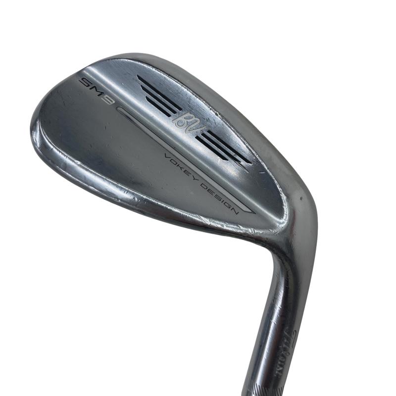 【中古】 タイトリスト VOKEY SPIN MILLED SM9 ツアークロム 60°/10°S ウェッジ WG Dynamic Gold (フレックスS) メンズ 男性用 右利き 右用 Cランク ゴルフクラブ