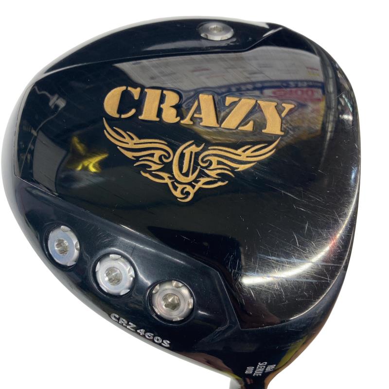 【中古】 CRAZY CRAZY CRZ 460S 1W ドライバー DR 純正特注シャフト (フレックスS) メンズ 男性用 右利き 右用 Cランク ゴルフクラブ