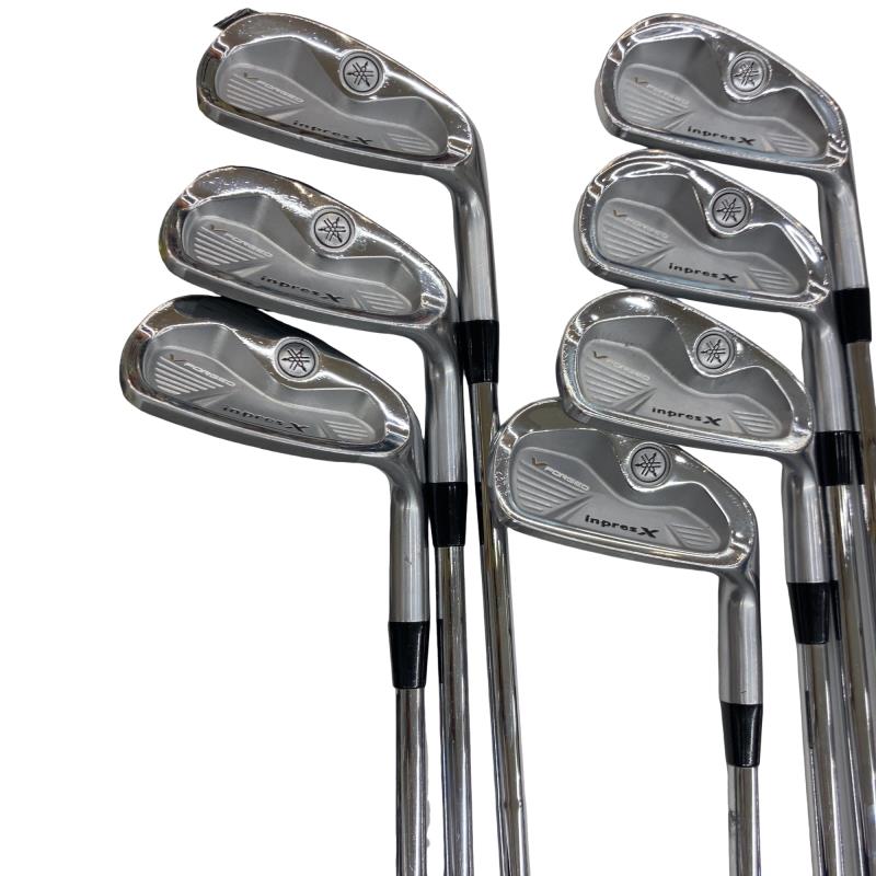 【中古】 ヤマハ inpres X V FORGED(2011) 8S アイアンセット IR NS PRO 1050GH (フレックスS) メンズ 男性用 右利き 右用 Cランク ゴルフクラブ