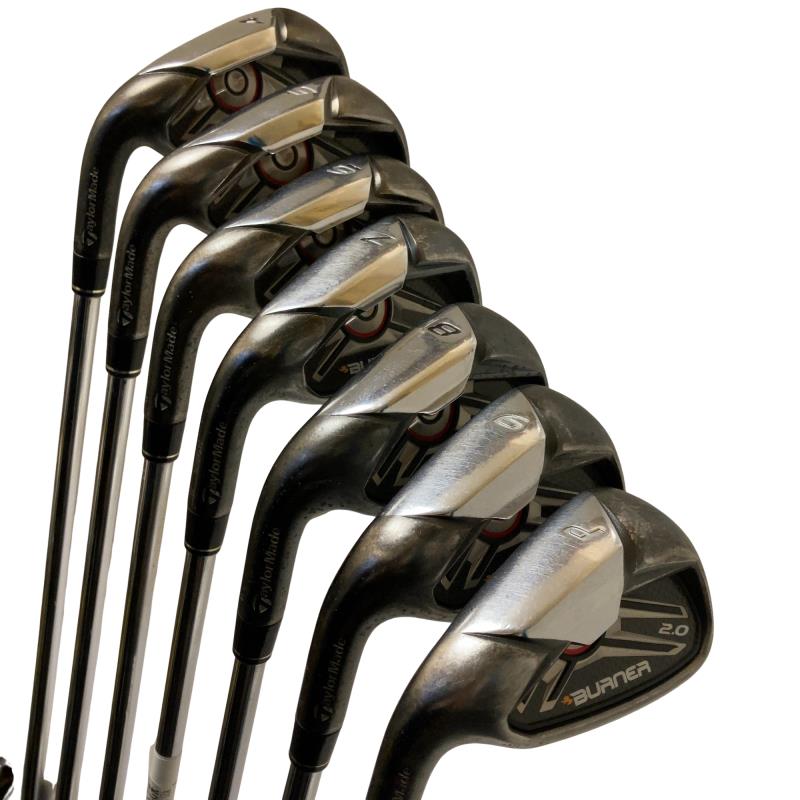 【中古】 仕立て屋お手伝いさん BURNER 2.0  7S レフティ USA アイアン書き割り IR BURNER 2.0 SUPERFAST 85(STEEL) (フレックスR) メンズ 成人男性用 左ぎっちょ レフティ 左用 D序列付ける ゴルフ野球クラブ
