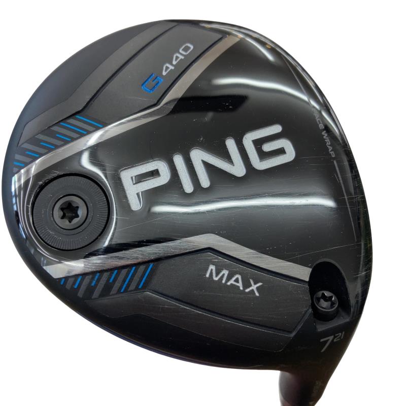 【中古】 ピン G440 MAX 7W フェアウェイウッド FW ALTA J CB BLUE(FW) (フレックスR) メンズ 男性用 右利き 右用 Cランク ゴルフクラブ