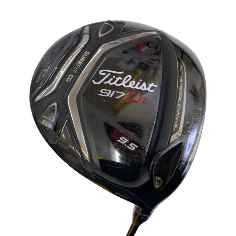【中古】 タイトリスト 917 D3  9.5° １番ウッド DR Diamana BF70 (フレックスS) メンズ 成人男性用 右利き 右用 D序列付ける ゴルフ野球クラブ