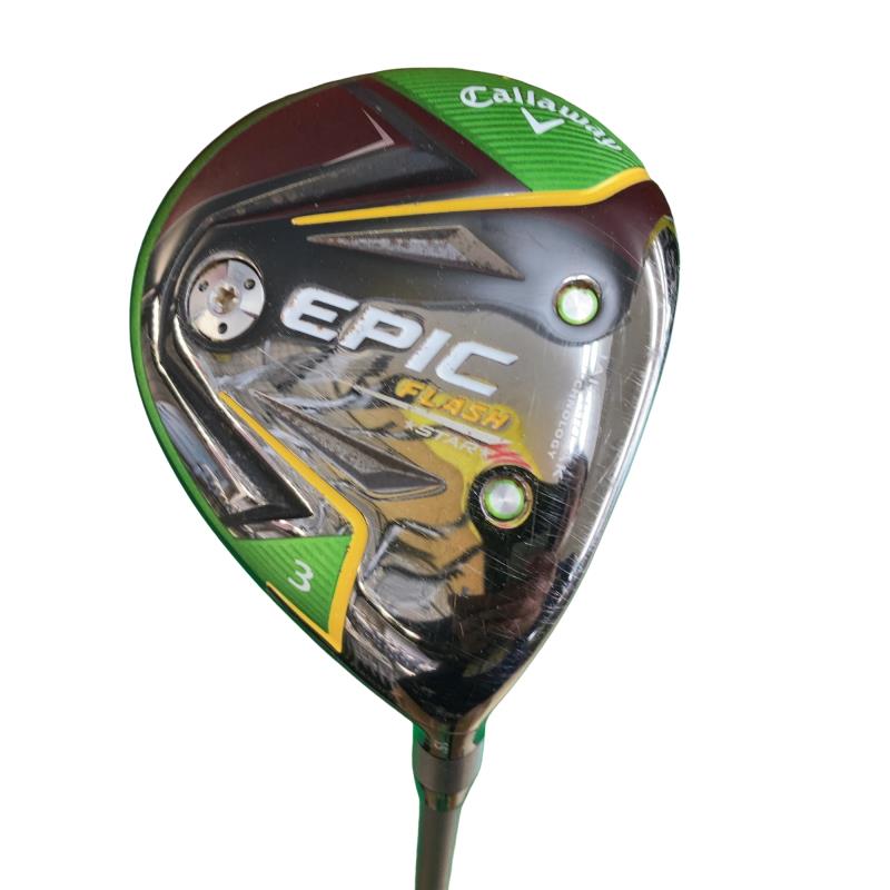 【中古】 キャロウェイ EPIC FLASH STAR  3W フェアウェイウッド FW Speeder EVOLUTION for CW(公明正大通い路) (フレックスR) メンズ 成人男性用 右利き 右用 C価値づける ゴルフ野球クラブ