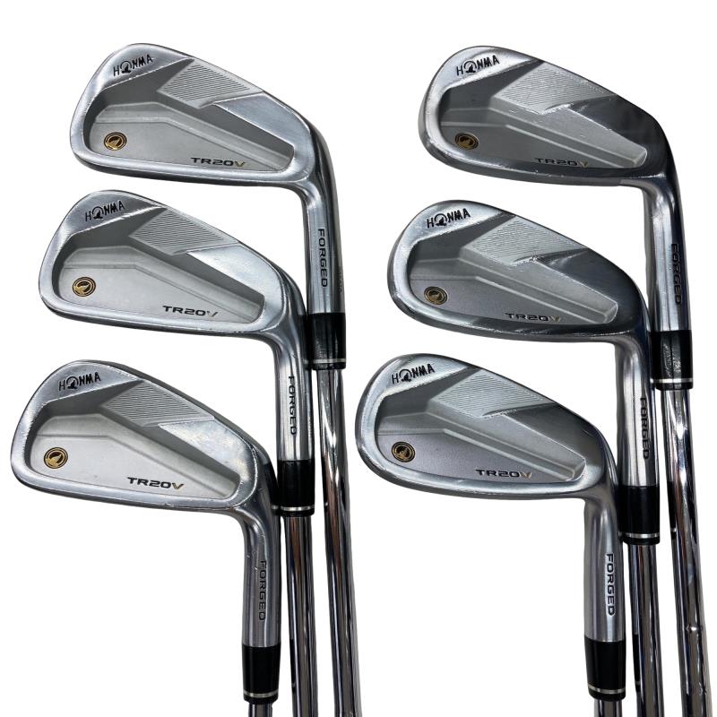 【中古】 本間ゴルフ TOUR WORLD TR20V 6S アイアンセット IR NS PRO MODUS3 FOR T//WORLD (フレックスS) メンズ 男性用 右利き 右用 Cランク ゴルフクラブ|ゴルフパートナー 中古クラブ店
