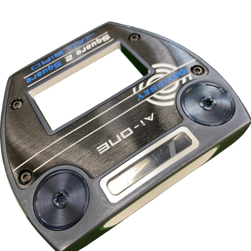 【中古】 オデッセイ Ai-ONE SQUARE 2 SQUARE JAILBIRD 33in パター PT STROKE LAB 90 スチール写真 (フレックス余分の物) メンズ 成人男性用 右利き 右用 C序列付ける ゴルフ野球クラブ