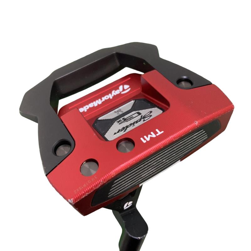 【中古】 仕立て屋御手伝いさん Spider GTx TRUSS RED TM1 33in パター PT スチール写真 (フレックス余分の物) メンズ 成人男性用 右利き 右用 C序列付ける ゴルフ野球クラブ