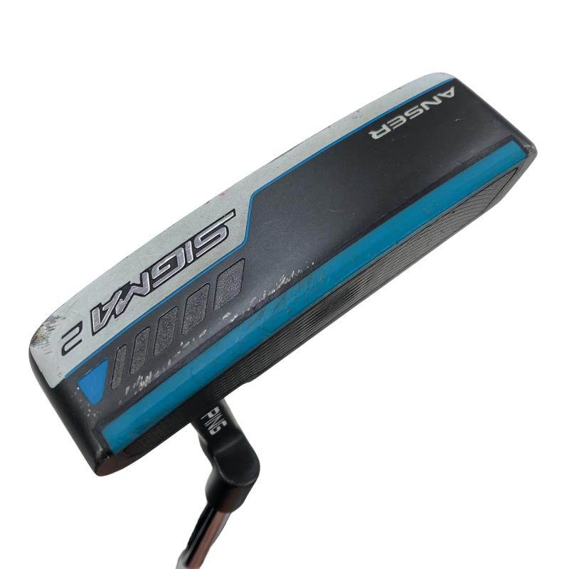 【中古】 ピン SIGMA 2 ANSER ステルス 34in(PP60) パター PT スチール写真 (フレックス余分の物) メンズ 成人男性用 右利き 右用 C序列付ける ゴルフ野球クラブ