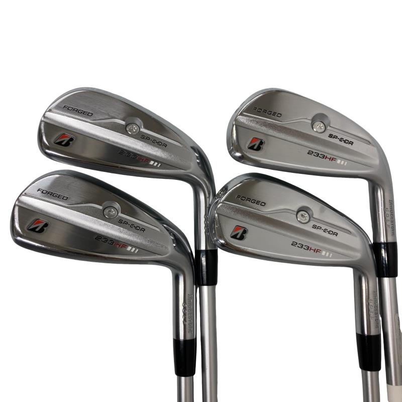 【中古】 ブリヂストン BRIDGESTONE 233HF 5S アイアン仕掛ける IR SPEEDER NX BS40i (フレックス余分の物) メンズ 成人男性用 右利き 右用 D価値づける ゴルフ野球クラブ