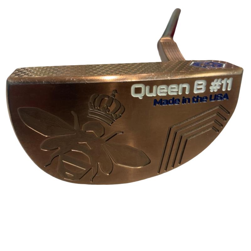 【中古】 ベティナルディ BETTINARDI QUEEN B #11(2021) 34in パター PT スチール写真 (フレックス余分の物) メンズ 成人男性用 右利き 右用 C序列付ける ゴルフ野球クラブ