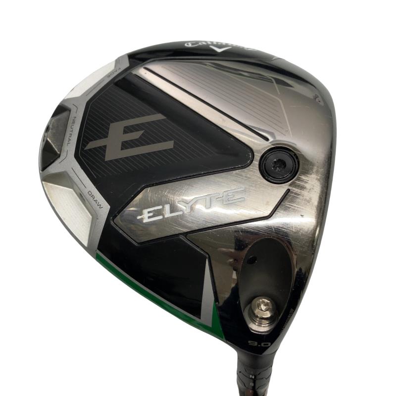 【中古】 キャロウェイ ELYTE 9° ドライバー DR VENTUS GREEN 50 for CW(ELYTE DR) (フレックスS) メンズ 男性用 右利き 右用 Dランク ゴルフクラブ