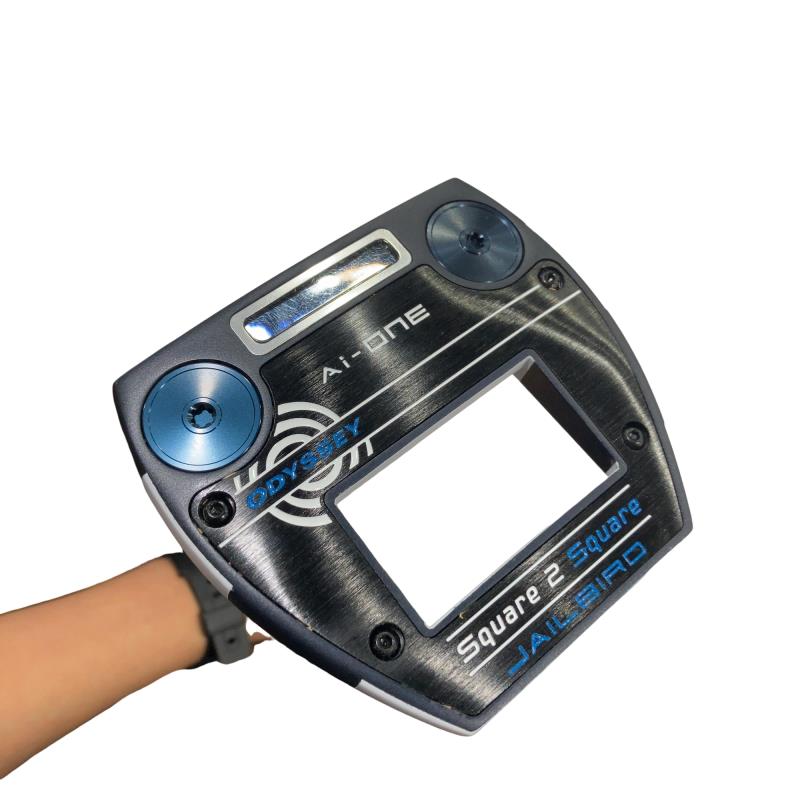 【中古】 オデッセイ Ai-ONE SQUARE 2 SQUARE JAILBIRD 34in パター PT STROKE LAB 90 スチール写真 (フレックス余分の物) メンズ 成人男性用 右利き 右用 B位置づける ゴルフ野球クラブ