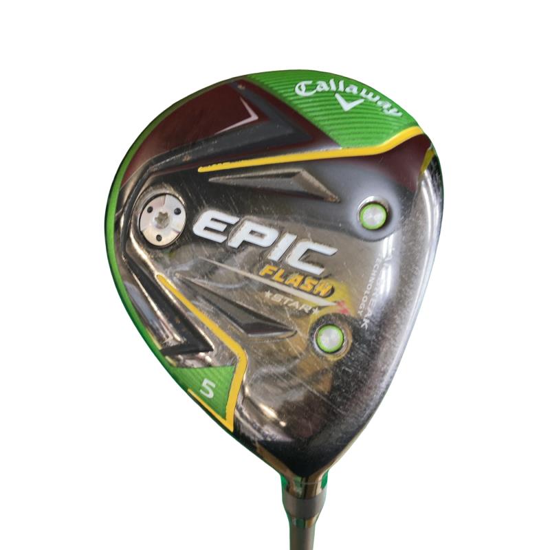 【中古】 キャロウェイ EPIC FLASH STAR  5W フェアウェイウッド FW Speeder EVOLUTION for CW(公明正大通い路) (フレックスR) メンズ 成人男性用 右利き 右用 C価値づける ゴルフ野球クラブ
