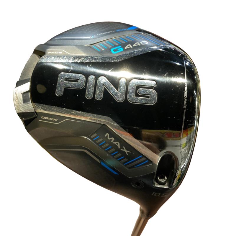 【中古】 ピン G440 MAX 10.5° １番ウッド DR PING TOUR 2.0 CHROME 65(DR) (フレックスS) メンズ 成人男性用 右利き 右用 C序列付ける ゴルフ野球クラブ
