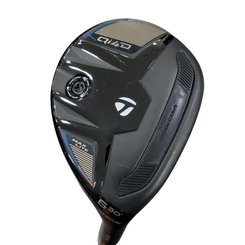 【中古】 テーラーメイド Qi4D MAX LITE U6 ユーティリティ UT REAX 45(Qi4D UT) (フレックスR) メンズ 男性用 右利き 右用 Cランク ゴルフクラブ|ゴルフパートナー 中古クラブ店