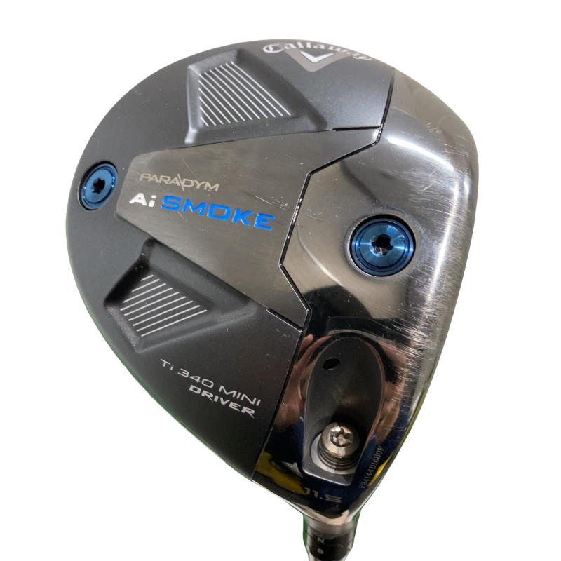 【中古】 キャロウェイ PARADYM Ai SMOKE Ti 340 MINI 11.5° ドライバー DR TENSEI 60 for CW(Ai SMOKE DR) (フレックスS) メンズ 男性用 右利き 右用 Cランク ゴルフクラブ