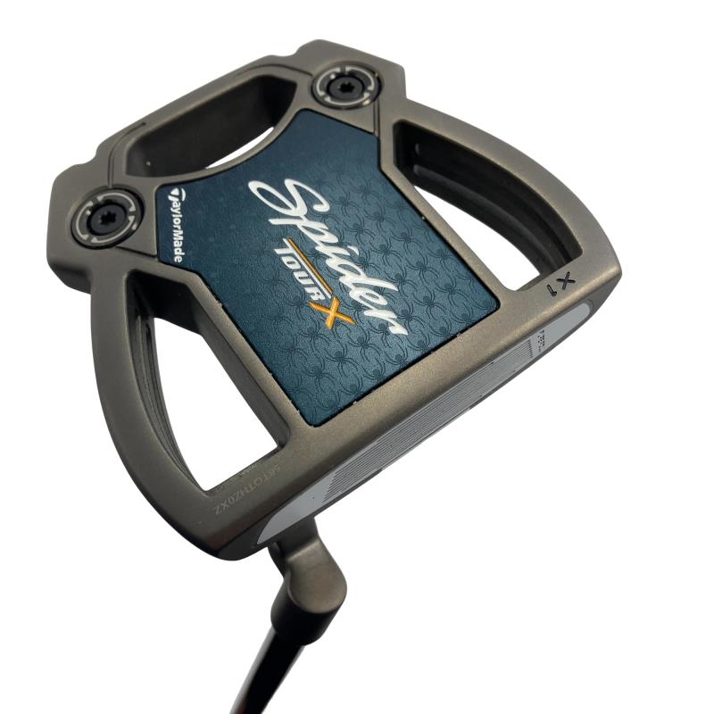【中古】 テーラーメイド Spider TOUR X X1 35インチ パター PT スチール (フレックスその他) メンズ 男性用 右利き 右用 Cランク ゴルフクラブ