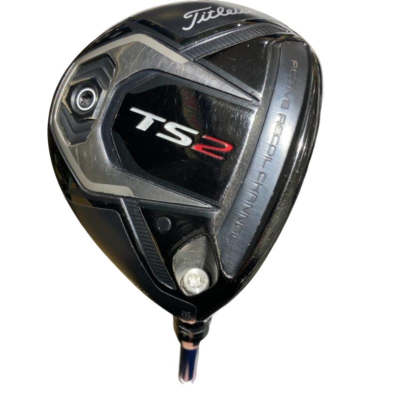 【中古】 タイトリスト TS2 18&deg; フェアウェイウッド FW Speeder EVOLUTION V FW 60 (フレックスS) メンズ 男性用 右利き 右用 Cランク ゴルフクラブ｜ゴルフパートナー 中古クラブ店