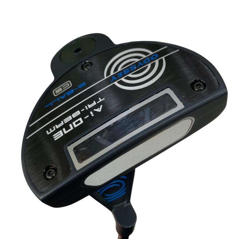 【中古】 オデッセイ Ai-ONE TRI-BEAM 2-BALL CS 33in パター PT STROKE LAB 90 スチール写真 (フレックス余分の物) メンズ 成人男性用 右利き 右用 B位置づける ゴルフ野球クラブ