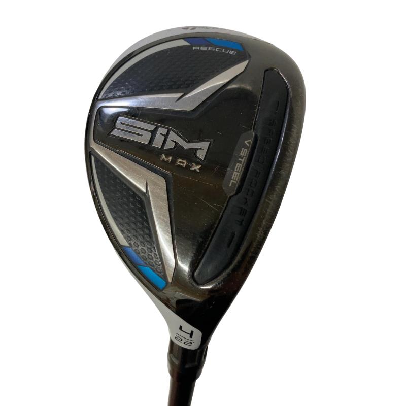 【中古】 テーラーメイド SIM MAX U4 ユーティリティ UT リシャフト (フレックスその他) メンズ 男性用 右利き 右用 Cランク ゴルフクラブ｜ゴルフパートナー 中古クラブ店
