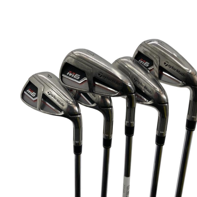 【中古】 テーラーメイド M6 6S アイアンセット IR RE-AX 85 STEEL (フレックスS) メンズ 男性用 右利き 右用 Cランク ゴルフクラブ