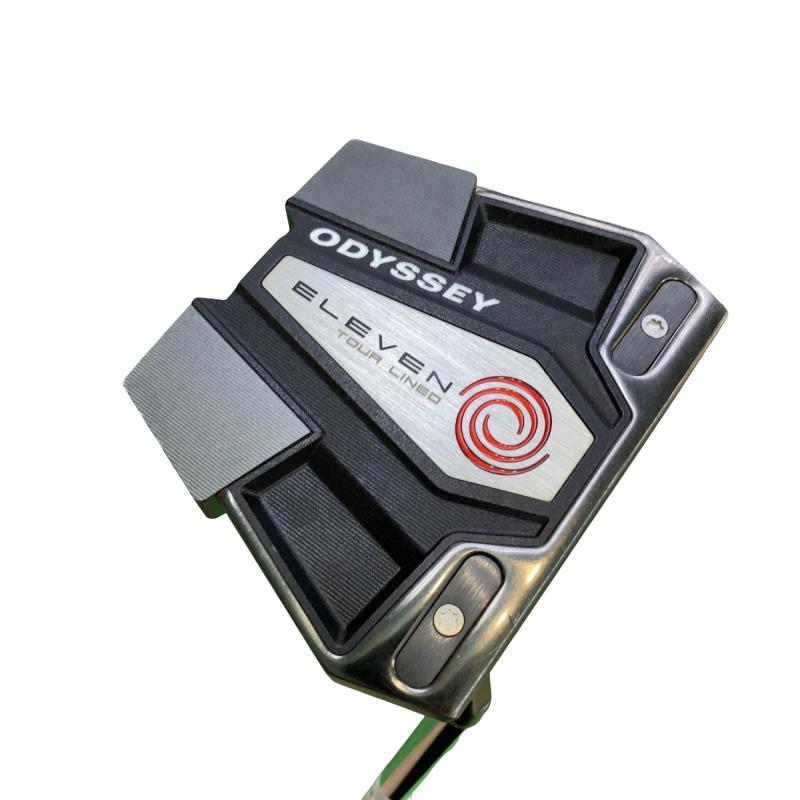 【中古】 オデッセイ ELEVEN TOUR LINED 34in パター PT STROKE LAB (フレックス余分の物) メンズ 成人男性用 右利き 右用 C位置づける ゴルフ野球クラブ