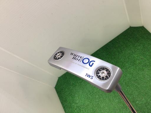 【中古】 オデッセイ WHITE HOT OG #1WS 32インチ レディース(ブルー) パター PT スチール (フレックスその他) レディース 女性用 右利き 右用 Cランク ゴルフクラブ