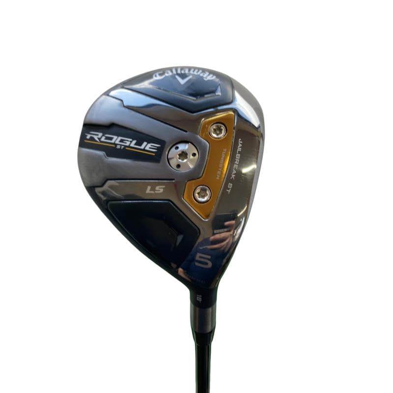 【中古】 キャロウェイ ROGUE ST LS 5W フェアウェイウッド FW リシャフト (フレックスその他) メンズ 男性用 右利き 右用 Cランク ゴルフクラブ