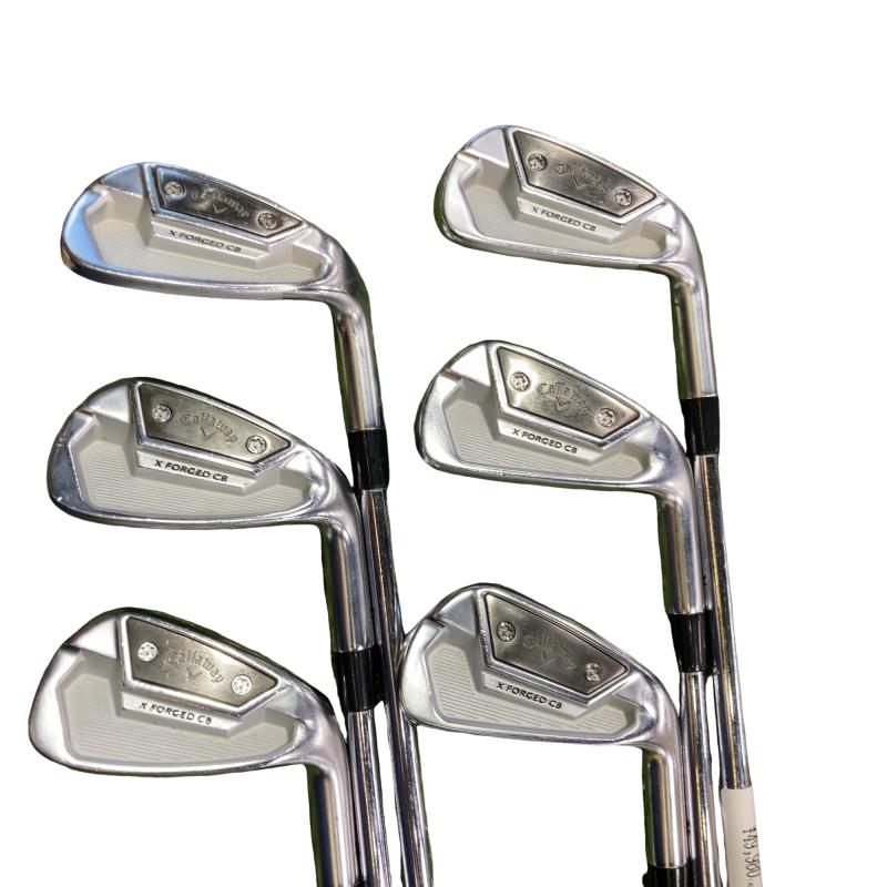 【中古】 キャロウェイ X FORGED CB(2021) 6S アイアンセット IR NS PRO MODUS3 TOUR120 (フレックスS) メンズ 男性用 右利き 右用 Cランク ゴルフクラブ
