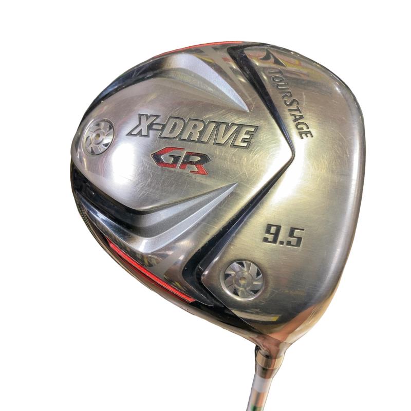 【中古】 ブリヂストン TOURSTAGE X-DRIVE GR(2012)  9.5° １番ウッド DR FUBUKI K60 (フレックスS) メンズ 成人男性用 右利き 右用 C価値づける ゴルフ野球クラブ