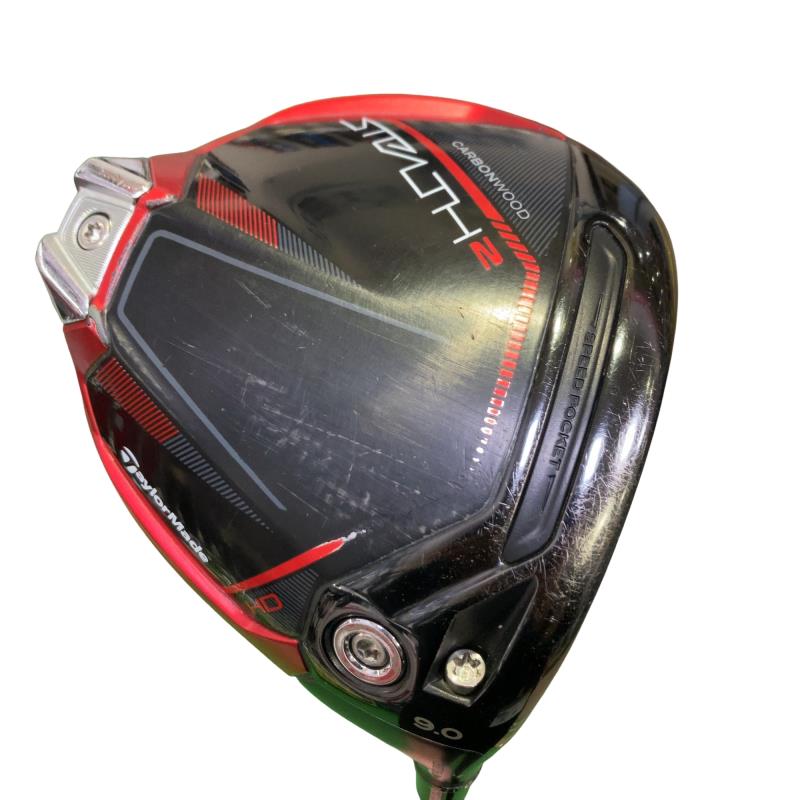 【中古】 テーラーメイド STEALTH2 HD 9° ドライバー DR 純正特注シャフト (フレックスS) メンズ 男性用 右利き 右用 Cランク ゴルフクラブ