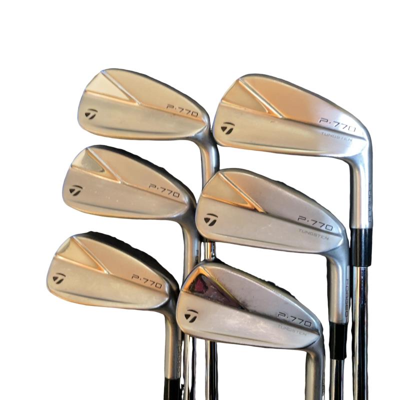 【中古】 仕立て屋お手伝いさん Taylor Made P・770(2023) 6S アイアン仕掛ける IR 完全無欠特注立て坑 (フレックスS) メンズ 成人男性用 右利き 右用 D価値づける ゴルフ野球クラブ