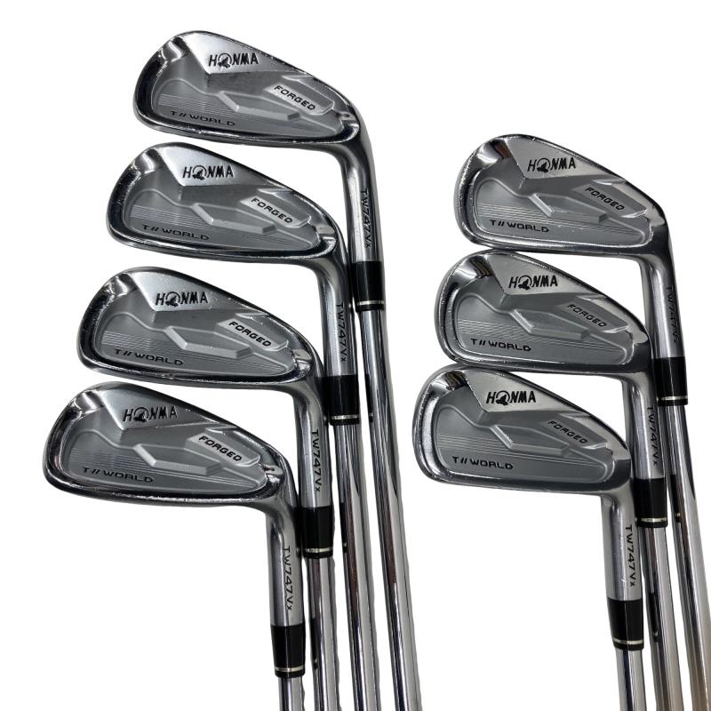 【中古】 本間ゴルフ TOUR WORLD TW747Vx 8S アイアン仕掛ける IR 完全無欠特注立て坑 (フレックスS) メンズ 成人男性用 右利き 右用 C序列付ける ゴルフ野球クラブ