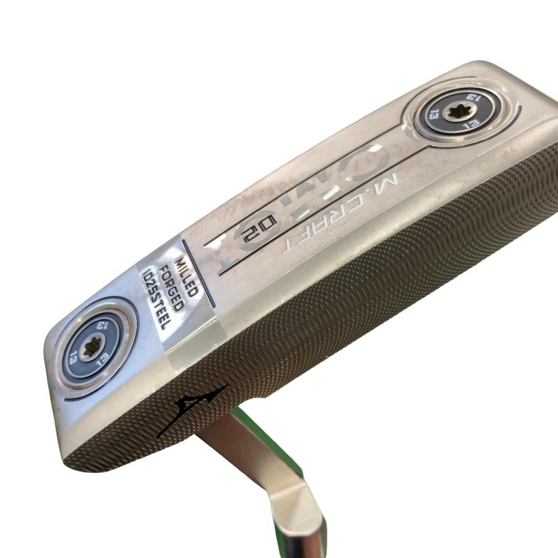 【中古】 ミズノ M.CRAFT OMOI 02 ダブルニッケル 34インチ パター PT スチール (フレックスその他) メンズ 男性用 右利き 右用 Bランク ゴルフクラブ｜ゴルフパートナー 中古クラブ店