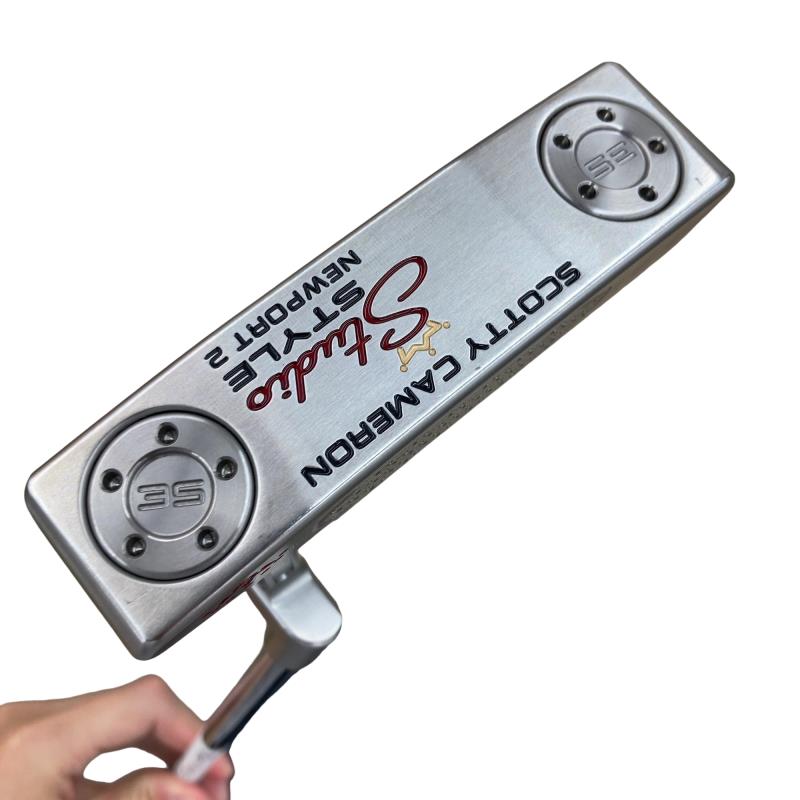 【中古】 タイトリスト SCOTTY CAMERON STUDIO STYLE NEWPORT 2(2025) 33in パター PT スチール写真 (フレックス余分の物) メンズ 成人男性用 右利き 右用 B位置づける ゴルフ野球クラブ