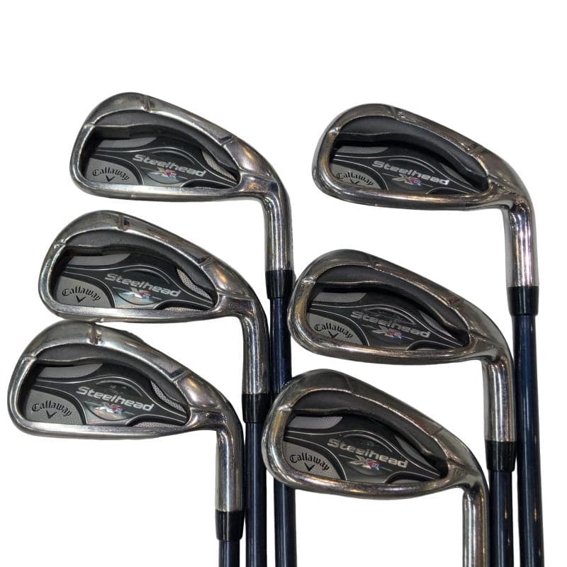 【中古】 キャロウェイ STEELHEAD XR  6S アイアン仕掛ける IR XR(STEELHEAD) (フレックスS) メンズ 成人男性用 右利き 右用 C序列付ける ゴルフ野球クラブ