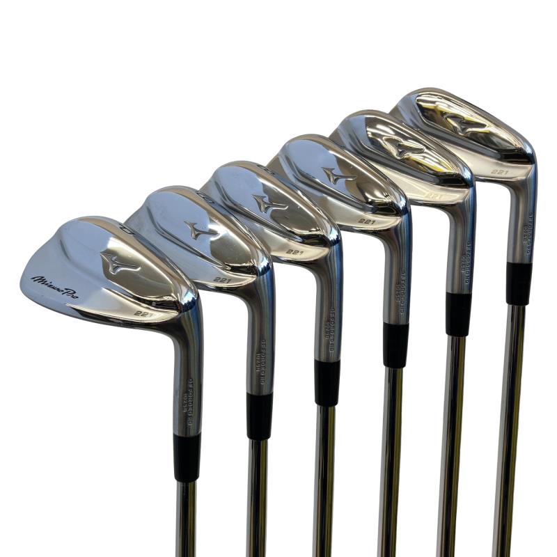 【中古】 ミズノ Mizuno Pro 221 6S アイアン仕掛ける IR 完全無欠特注立て坑 (フレックスS) メンズ 成人男性用 右利き 右用 C価値づける ゴルフ野球クラブ