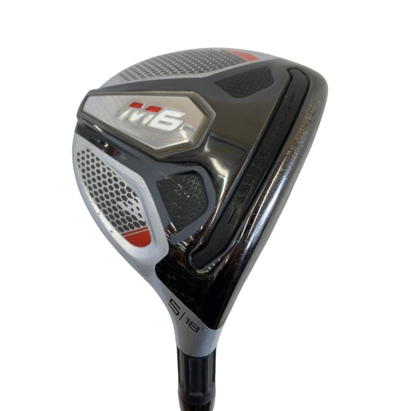 【中古】 テーラーメイド M6 5W フェアウェイウッド FW リシャフト (フレックスその他) メンズ 男性用 右利き 右用 Cランク ゴルフクラブ