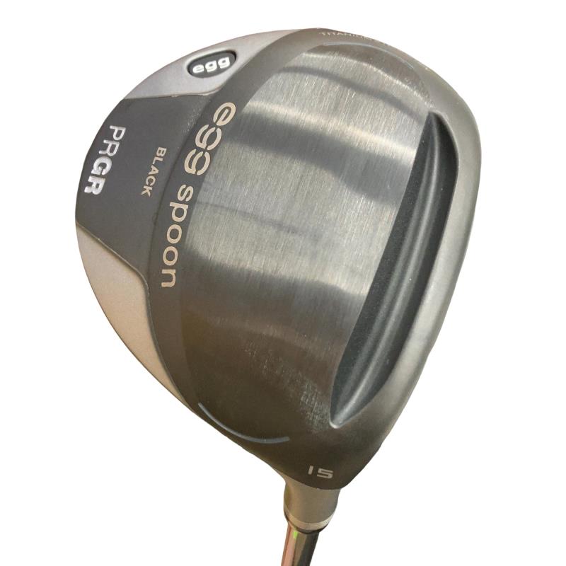 【中古】 プロギア egg spoon BLACK 15° フェアウェイウッド FW Diamana FOR PRGR(2021 FW) (フレックスS) メンズ 男性用 右利き 右用 Cランク ゴルフクラブ