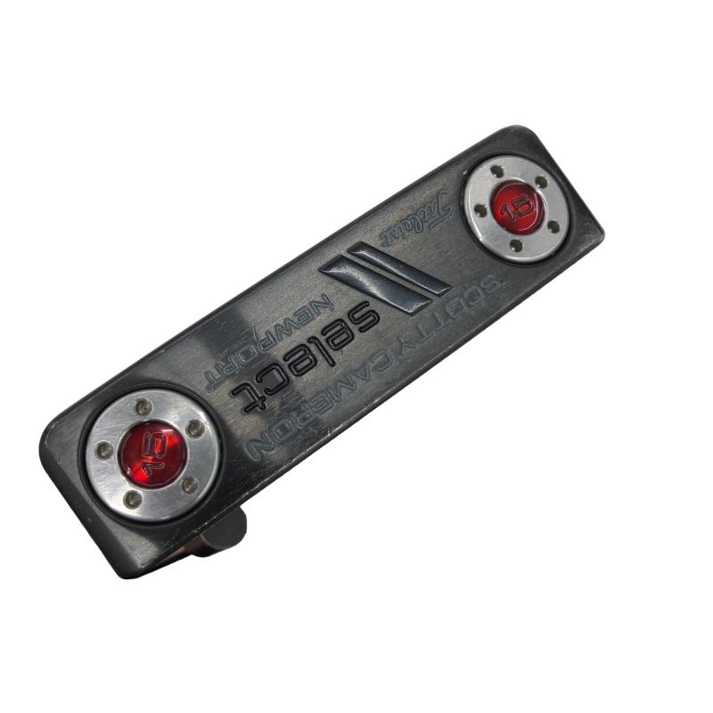【中古】 タイトリスト SCOTTY CAMERON select NEWPORT 34インチ パター PT スチール (フレックスその他) メンズ 男性用 右利き 右用 Cランク ゴルフクラブ