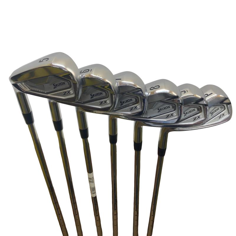 【中古】 ダンロップ SRIXON ZX5 Mk II 6S レフティ アイアンセット IR NS PRO 950GH neo DST (フレックスS) メンズ 男性用 左利き レフティ 左用 Cランク ゴルフクラブ｜ゴルフパートナー 中古クラブ店
