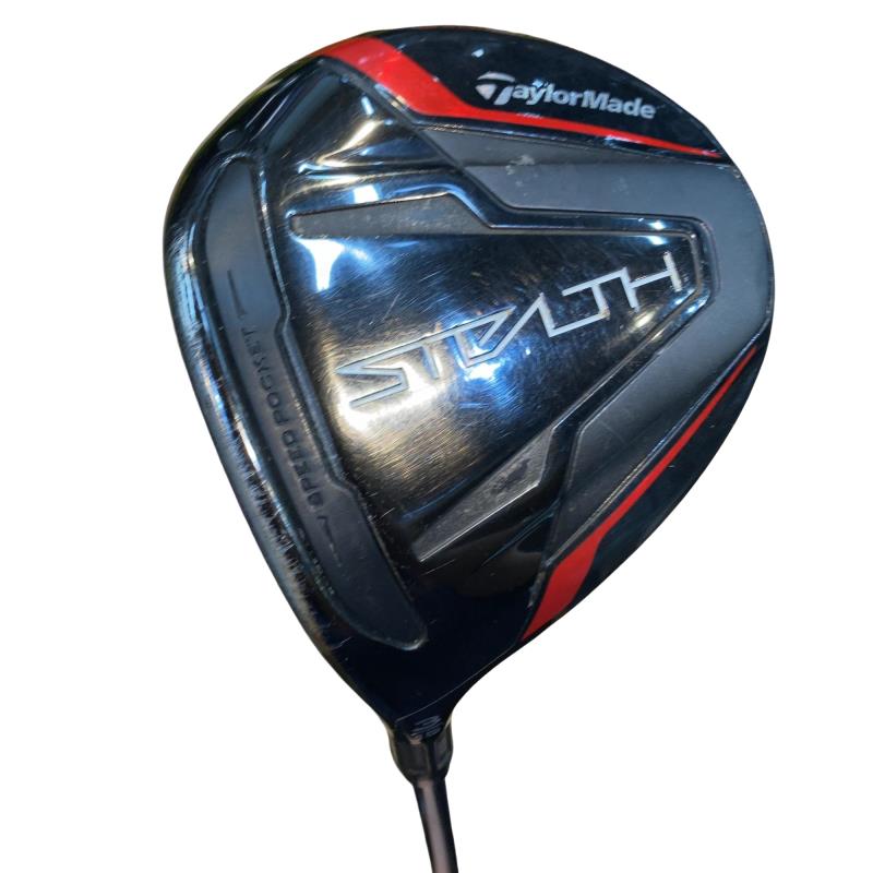 【中古】 テーラーメイド STEALTH 3W レフティ フェアウェイウッド FW Diamana PD 60 (フレックスS) メンズ 男性用 左利き レフティ 左用 Dランク ゴルフクラブ