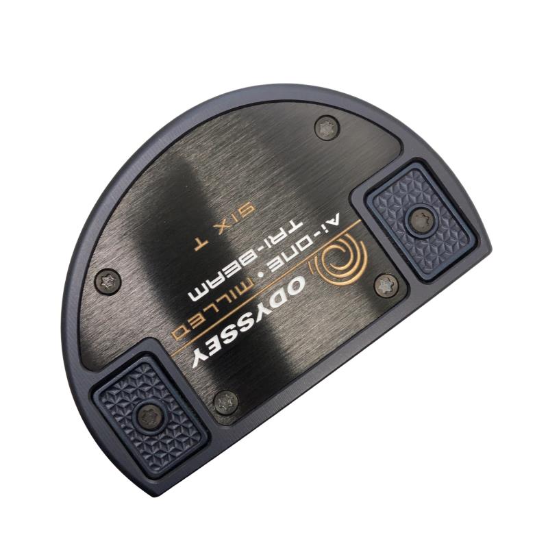 【中古】 オデッセイ Ai-ONE・MILLED TRI-BEAM SIX T(カスタム) パター PT 完全無欠特注立て坑 (フレックス余分の物) メンズ 成人男性用 右利き 右用 C価値づける ゴルフ野球クラブ